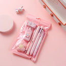 7-In-1 Stationery Set Children Back To School Gel Pen Highlighter Ballpoint Pen Eternal Pencil Tape Eraser Knife Kids Prize