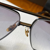 ADITA SOULINER TWO size 56-18 Top High Quality Sunglasses for Men Titanium Style Fashion Design Sunglasses for Women With Box