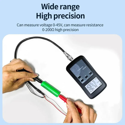 Medidor de resistencia interna de baterías de litio de alta precisión de 4 cables YR1030+/YR1035+, grupo 18650 para vehículos eléctricos de 100 V