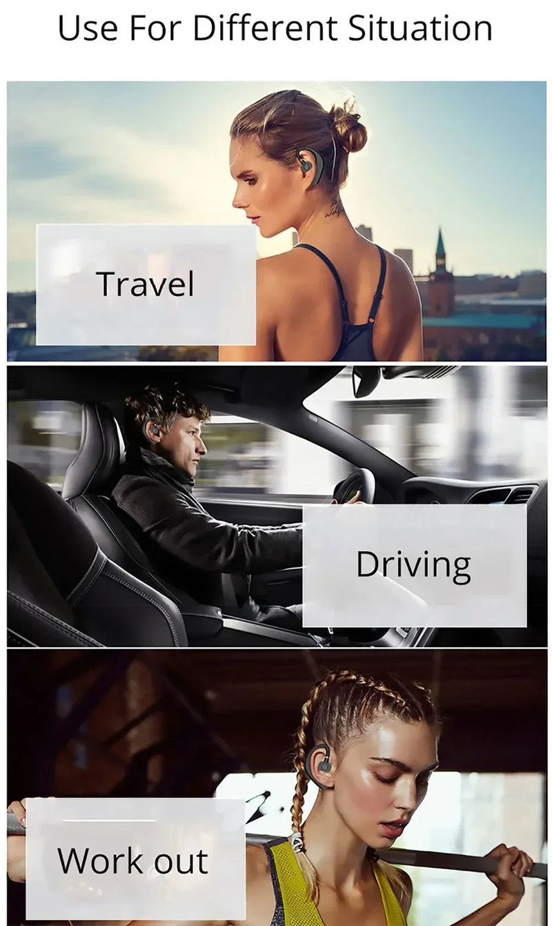 Xiaomi X23 Bluetooth Earphone True Wireless Earbuds EarHook Stereo Sound Headset Waterproof Headset Built-in Mic Gaming Headset