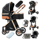 Baby Stroller Baby 3 in 1 Stroller Baby Lightweight Cars High Landscape Luxury Carriage for Newborn Travel Pram Portable Trolley