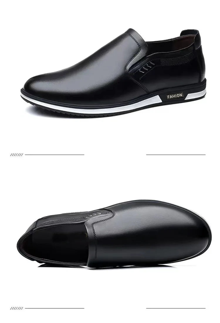 Brand Leather Shoes for Men Designer Loafers High Quality Adult Moccasins Men Driving Shoes Male Footwear Men's Formal Shoes