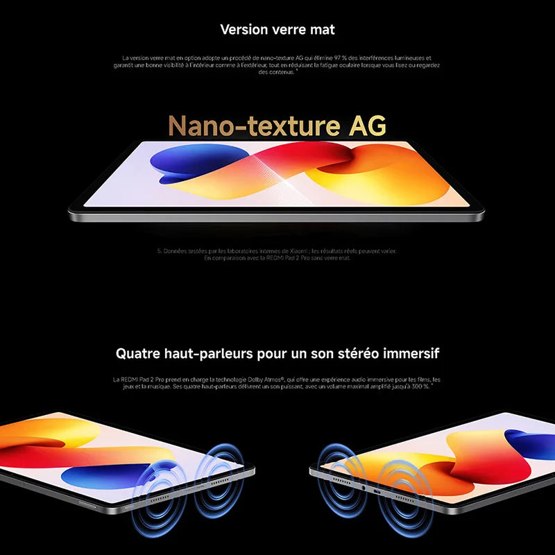 Xiaomi Redmi Pad 2 Pro Wi-Fi, Tablet, Snapdragon® 7s Gen 4, 120 Hz, 12.1" 2.5K Clear Display, 8 MP Camera, 12000 mAh Battery