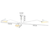 Modern Creative Spider Grabbing Pendant Light Personalized and Simple Living Room LED Ceiling Lamp Bedroom and Study Light