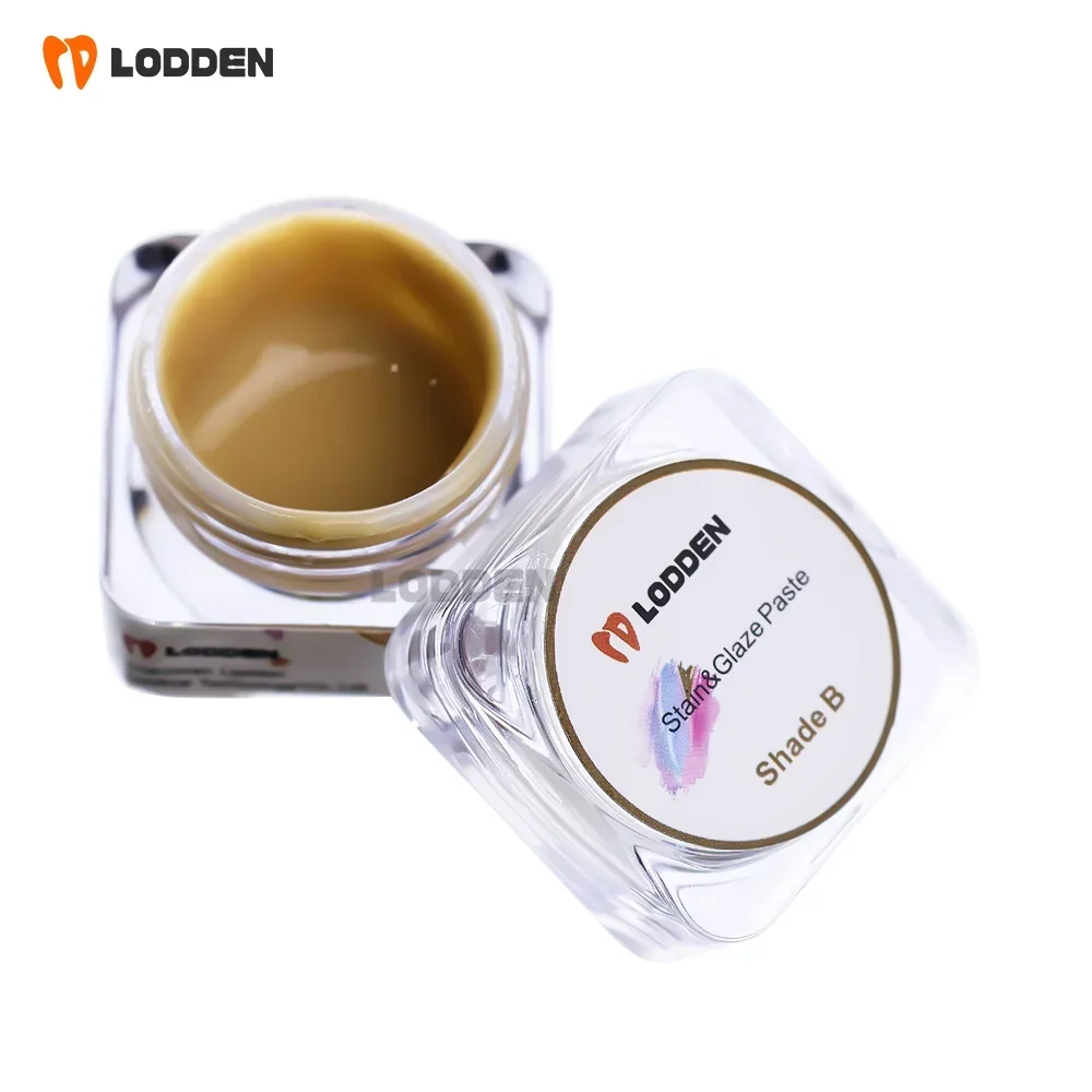 Dental Glaze Paste Diluent Liquid Refreshing Liquid Stain and Glazing Paste Kits for Zirconia Dental Lab Cad Cam Material Lodden