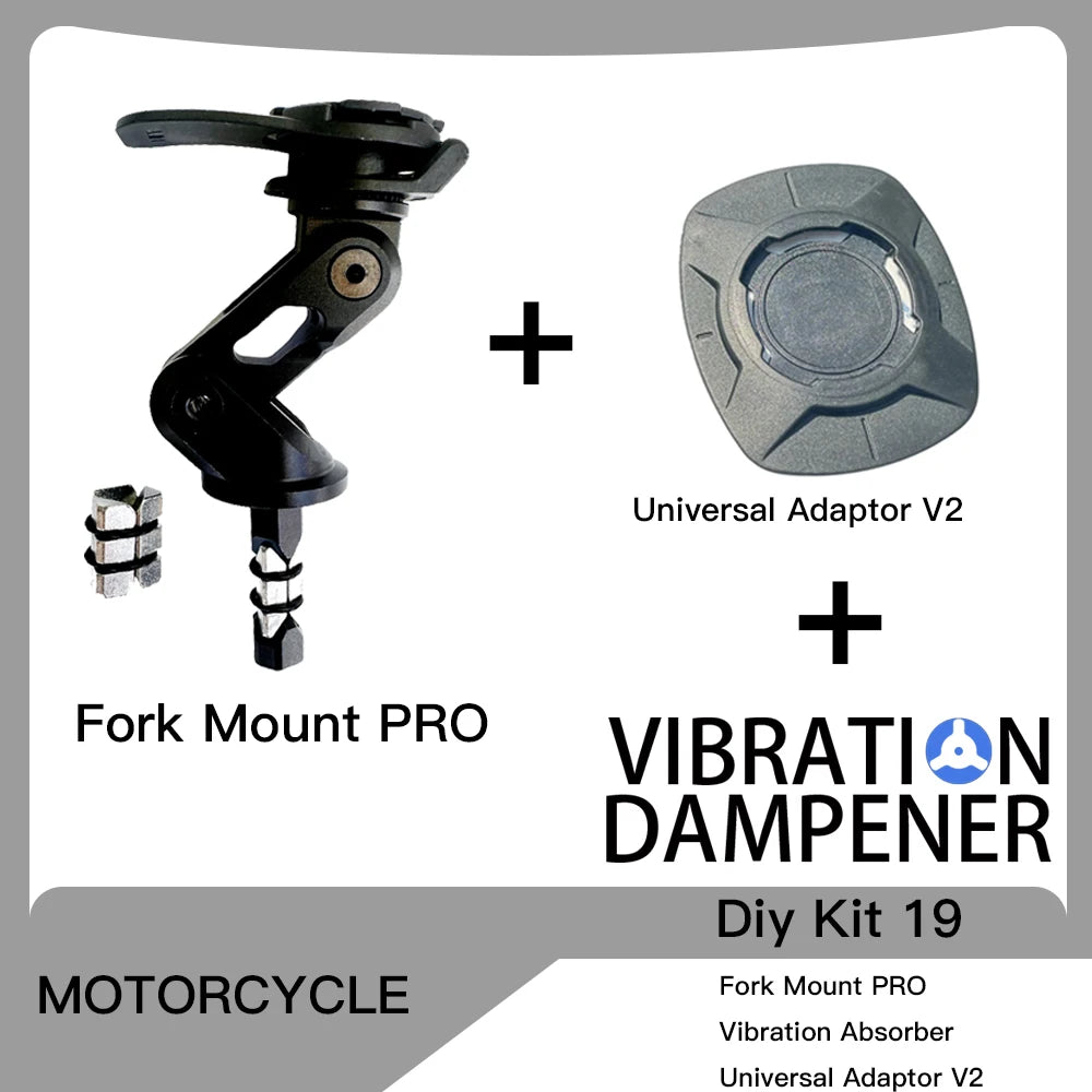Motorcycle Phone Mount Fork Mount / Form Mount PRO Phone Holder