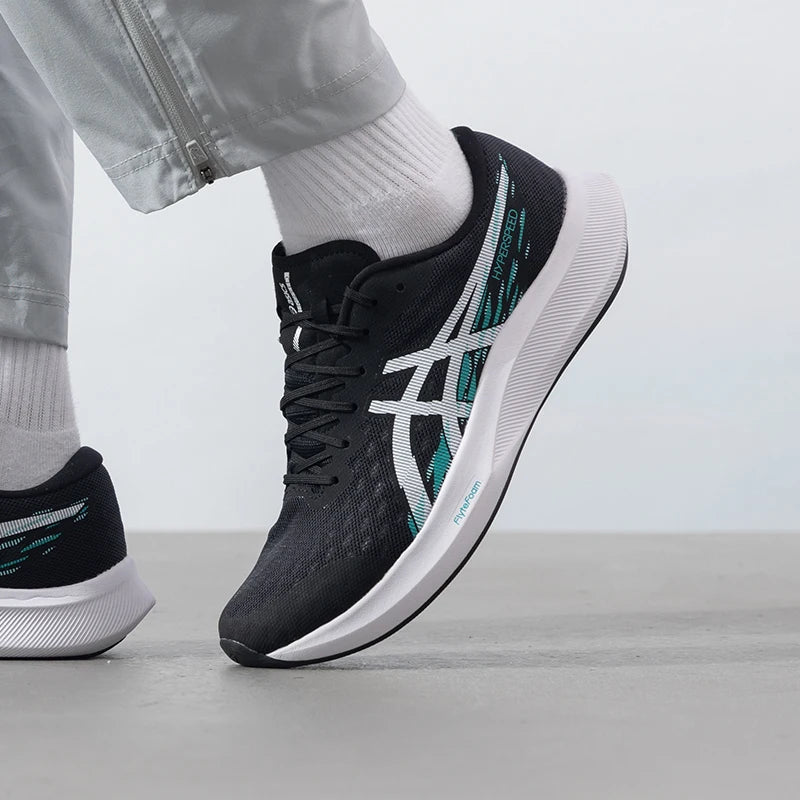 Asics Men's Shoes Hyper Speed 4 Sports Shoes Racing Running Shoes Shock-Absorbing Wear-Resistant Running Shoes 1011B874-002