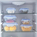 Vacuum Food Storage Box Transparent Storage Container Fridge Organizer Microwave Safe Fresh-Keeping Sealing Box Food Dispenser