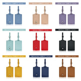 New Airplane Buckle Anti Lost Luggage Tags Thickened Flip Cover Luggage Tag Boarding Pass Suitcase Label Name ID Address Lable