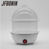 Multifunctional Electric Egg Boiler Single/Double Layer Egg Cooker 110V/220V Mini Steamer Poacher Kitchen Cooking Machine