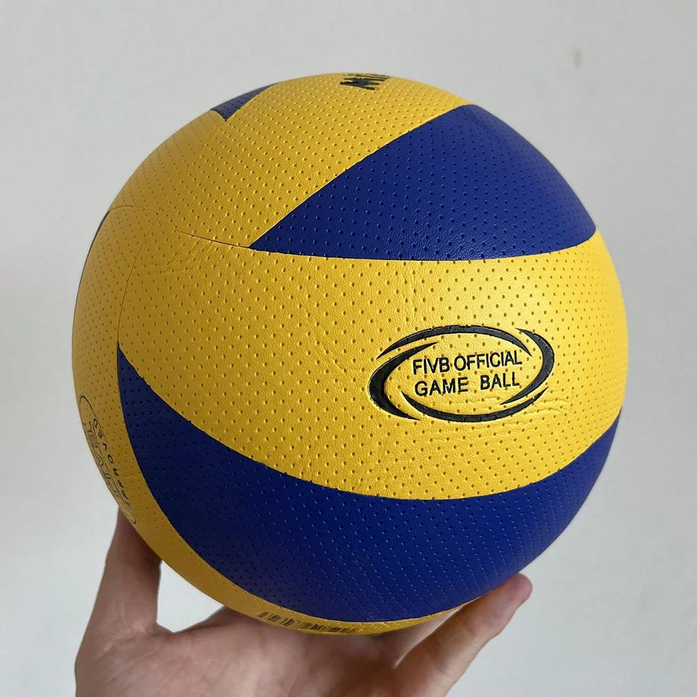 Indoor Outdoor Volleyball New High Quality Leather PU/PVC Soft Beach Volleyball Hard Volleyball V300W/V200W/MVA300/MVA200 Ball