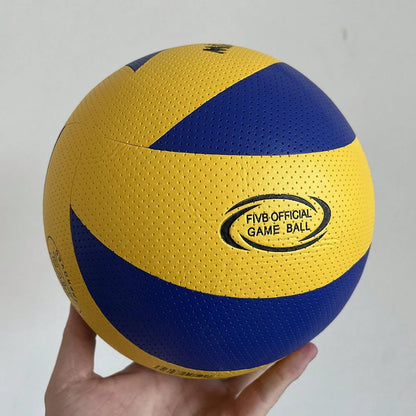 Indoor Outdoor Volleyball New High Quality Leather PU/PVC Soft Beach Volleyball Hard Volleyball V300W/V200W/MVA300/MVA200 Ball