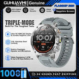Novo Smartwatch Militar para Atividades ao Ar Livre (Modelo 2026) – Bateria de 1000 mAh de Longa Duração, Monitoramento de Fitness, À Prova d'Água, Estilo Tático e Esportivo