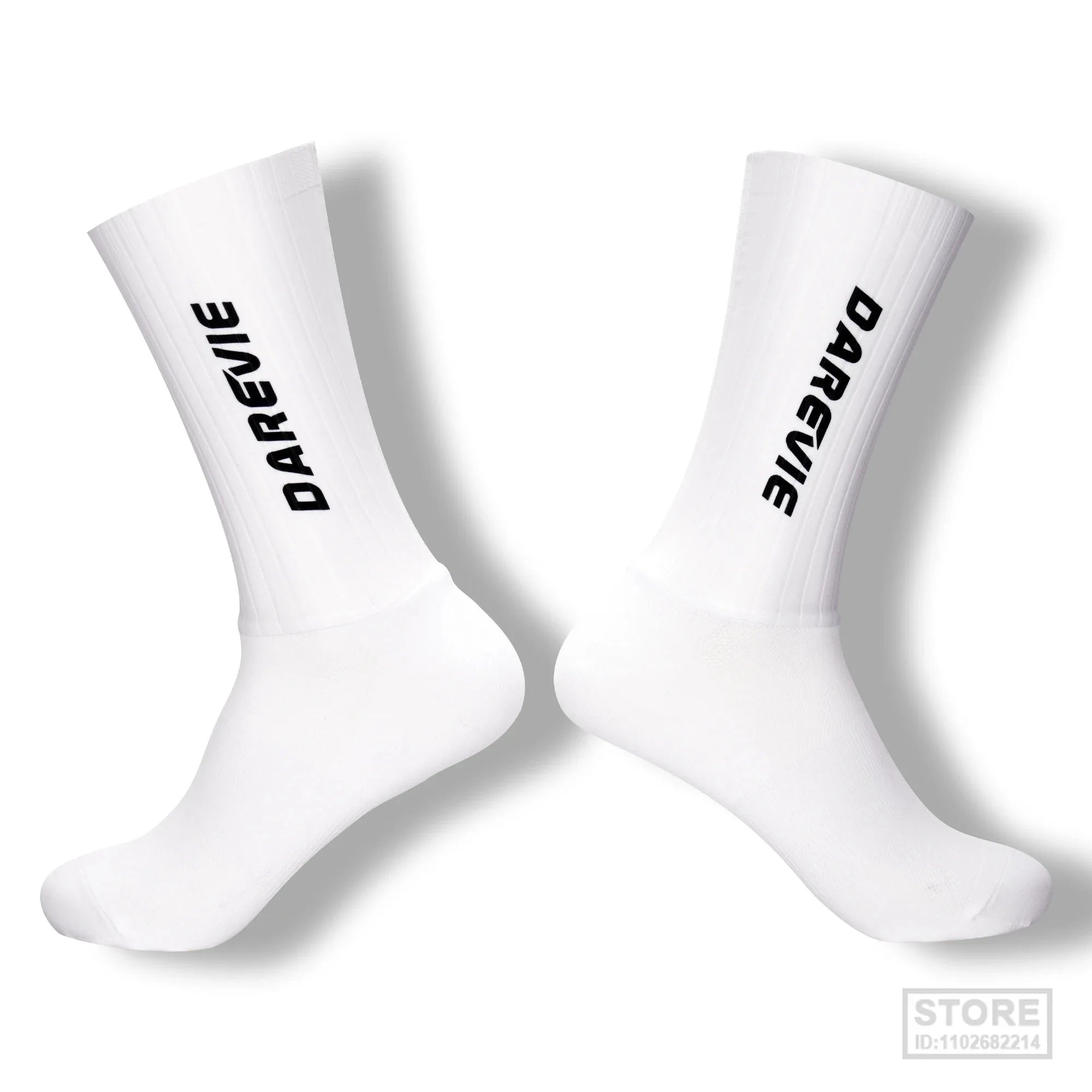 High DAREVIE Cycling Socks Aero Speed Sock Pro Sports For Men Anti-slip Breathable Athletic Moisture Control