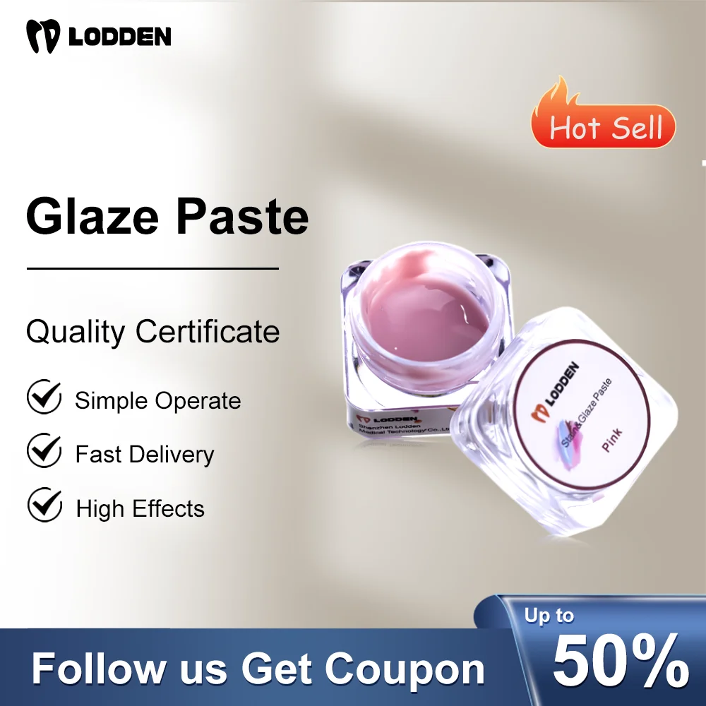 Dental Glaze Paste Diluent Liquid Refreshing Liquid Stain and Glazing Paste Kits for Zirconia Dental Lab Cad Cam Material Lodden
