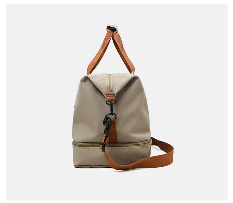 Bolsa de gimnasio de viaje, equipaje de corta distancia, bolsas de fitness portátiles, bandolera, bolso de pecho, bolso de mano, bolso de mano, bolso de fin de semana