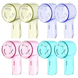 Kit com 2 ou 4 capas protetoras contra poeira para cabeças de escova de dentes elétrica, compatíveis com as linhas Braun Oral-B e iO.