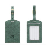 Fashionable new PU luggage tag, boarding pass for overseas travel, luggage tag, anti-loss name card, luggage tag