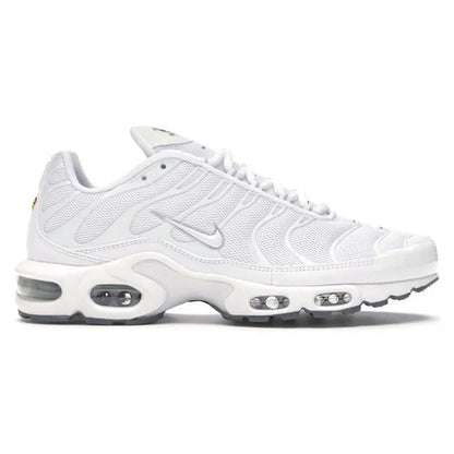 Zapatillas Nike Air Max Plus TN para correr, clásicas, negras triples, para exteriores, para correr, caminar, deportivas, para mujer y hombre.
