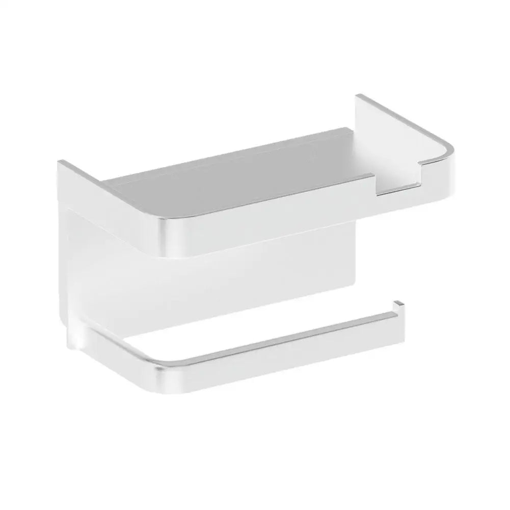 Portarrollos de papel higiénico de pared, de plástico grueso y resistente al óxido, para baño y cocina.