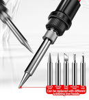 ANENG SL106 Electric Soldering Irons Adjustable Temperature Welding Solder Rework Station Heat Pencil Tip Repair Tools 110V/220V