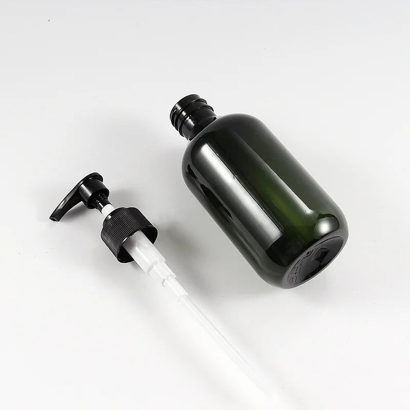 Dispensador de botellas vacías de 100/200/300/400/500 ml, rellenables, para champú, gel de ducha, cocina, recipiente de plástico para líquidos.