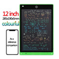LCD Writing Tablet for Kids, Graffiti Sketchpad Toys, Handwriting Blackboard, Magic Drawing Board, Gift, 10", 12" 