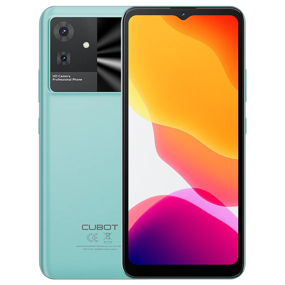 [World Premiere]Cubot Note 21 Smartphone 12GB+128GB 6.56"HD+Screen 90Hz Refresh Rate 5200mAh 50MP Rear Camera Smart Mobile Phone