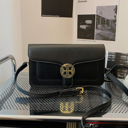 Crossbody Bag For Lady Leather Women Bag Fashion Classic Straps Bags Solid Wild Women Handbag Shoulder Messenger Bag For Girls