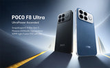 Smartphone POCO F8 Ultra (Versão Global) – Processador Snapdragon 8 Elite Gen 5, bateria de 6500 mAh, tela de 6,9 polegadas, câmera de 50 MP e NFC.tecno
