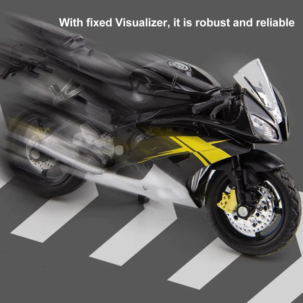 3pcs 1: 18 alloy+plastic car decoration off-road vehicle collection office model toy die-casting motorcycle simulation portable