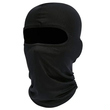 Pasamontañas para hombre, máscara facial completa, pasamontañas negro, cubrecuello, protector de cabeza para motocicletas, hombres y mujeres. 