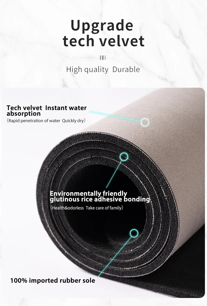 Diatomaceous Earth Bath Mat Bathroom Rug Absorbent Non-slip Floor Foot Mats Quick Dry Shower Carpet Toilet Pad Doormat Washable