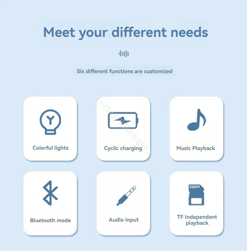 Creative Colorful Jellyfish Lamp Bluetooth Speaker HiFi Stereo 1800mAh Sports Jellyfish Speaker with Lights for Home Office