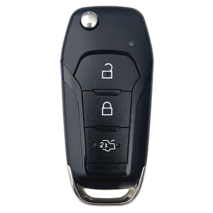 EMORPHO EB3T-15K601-BA Remote Car Key Flip Fob ID49 433Mhz For Ford F150 Ranger KA+ Mondeo V GalaxyS-Max DS7T-15K601-B