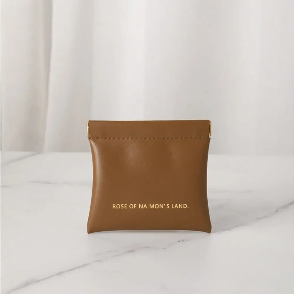 Fashion Simple Lipstick Makeup Bag Portable PU Jewelry Handbag Travel Mini Cosmetic Organizer Pouch for Women Girls