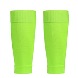 1Pair Football Socks Soccer Accessories Leg Brace Sleeves Breathable Sport Sock Adult Kids Shin Guards Calf Protection Leg Cover