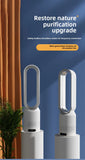 Leafless fan, household electric fan, no pages, silent air filter, circulating fan, bed head, floor standing desktop