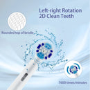 Oral B Sonic Electric Toothbrush Battery Powered 2D Rotating Tooth Brush Oral Hygiene Dental Teeth with Replaceable Heads