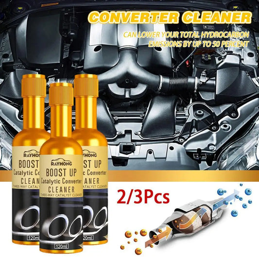 Carro Catalytic Converter Cleaners, Automóvel Cleaner, Fácil de Limpar, Aceleradores de Motor, CSV, Promoção, 3Pcs