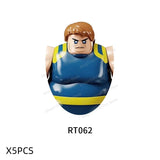 Movie Game Mini Action Figures Big Size Building Block Mecha Assembled Accessories Figure Building Block Toy For Children Gifts
