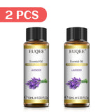 EUQEE 10ml Pure Natural Essential Oil Blue Tansy Cardamom Lime Palo Santo Honeysuckle Eucalyptus Patchouli Citronella Aroma Oil