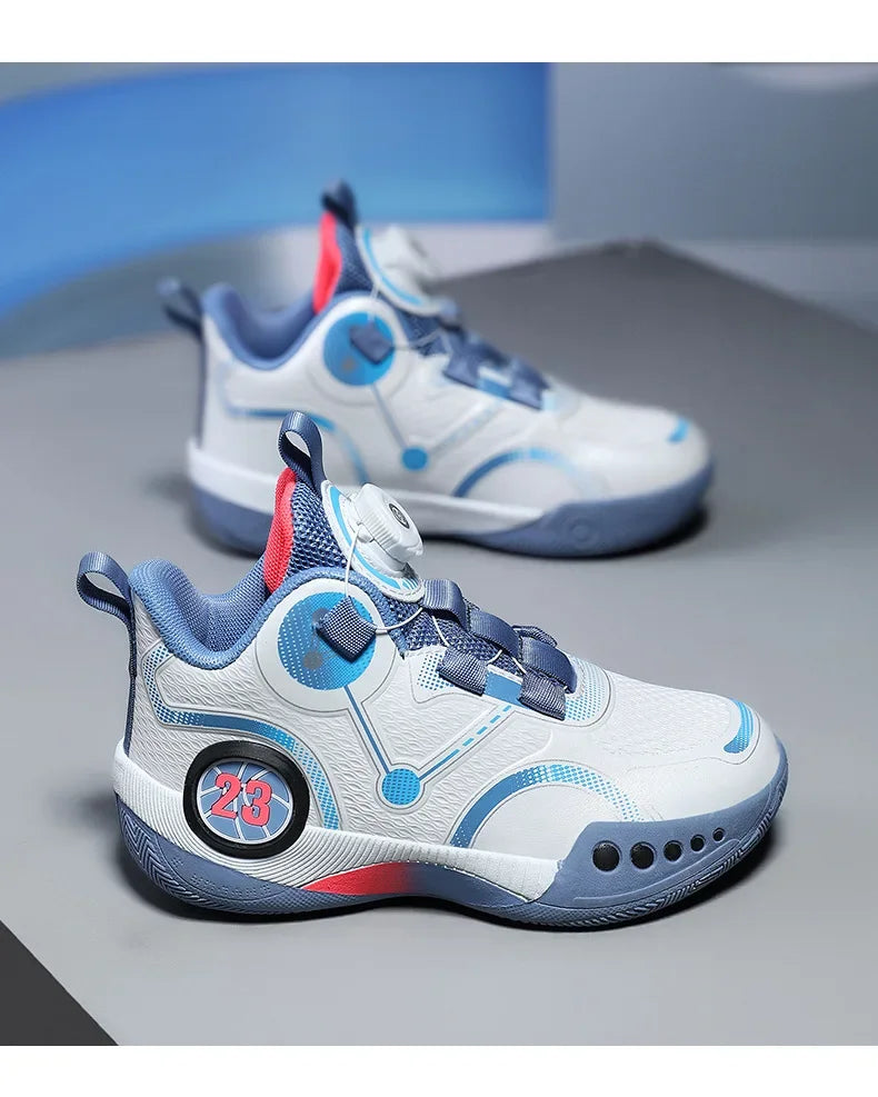 High Designer Basketball Shoes For Men Trend 2024 High Top Sneakers Brand Platform Non-slip Basketball Tennis Men Gym Shoes