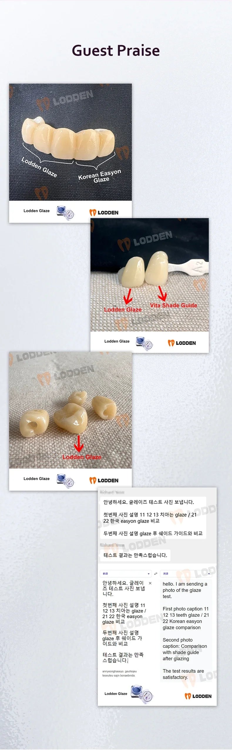 Dental Glaze Paste Diluent Liquid Refreshing Liquid Stain and Glazing Paste Kits for Zirconia Dental Lab Cad Cam Material Lodden