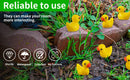 100/200Pc/set Mini Resin Ducks Tiny Duck Miniature Figures Bulk Little Duck Charms for Party, DIY Micro Landscape Decorations