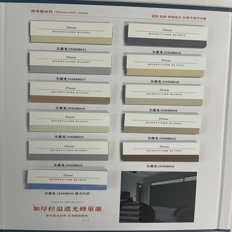 Custom Window Blinds Reduce Noise And Keep Warm Integrate Intelligent Control Motorized Skylight Cellular Blinds For Windows