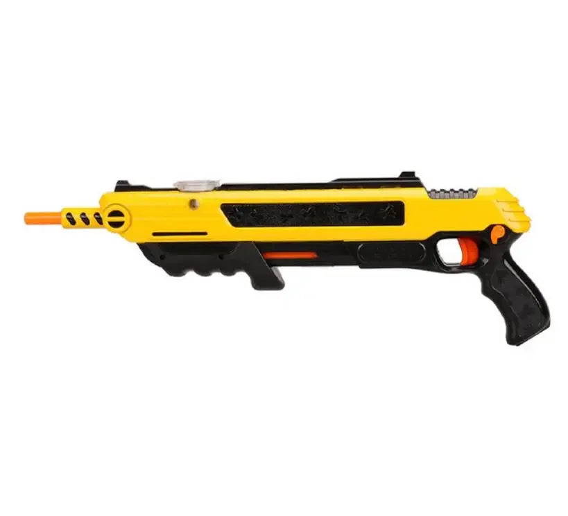 Pistola de sal mejorada con puntería precisa, matamoscas y mosquitos, juguete de simulación para adultos, matamoscas, nuevo juego de disparos de plástico.