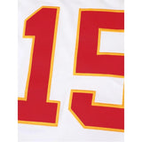 2025 Patrick Mahomes Chiefs Jersey #15 Absorb Sweat Training Outdoors Exercise Uniform Football For Unisex Jersey