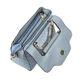 Ladies' handbag 2026 new fashion trend embossed plain style versatile casual shoulder crossbody bag.