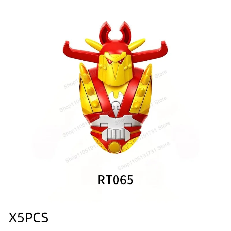 Movie Game Mini Action Figures Big Size Building Block Mecha Assembled Accessories Figure Building Block Toy For Children Gifts